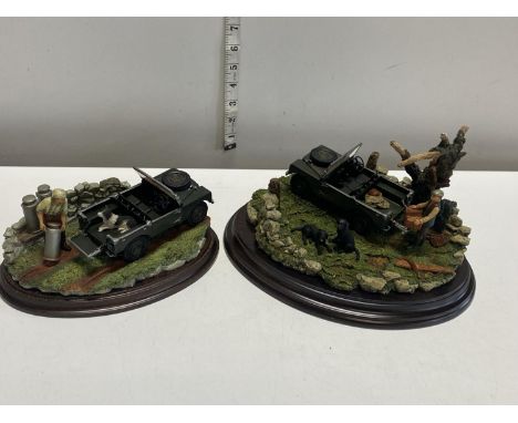 Two boxed Country Artist models 'Move over James' &amp; 'First Light'