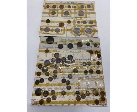A selection of vintage &amp; antique british coinage.
