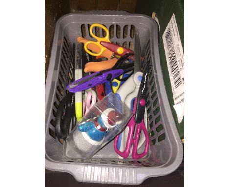 Arts and crafts tools - scissors. 