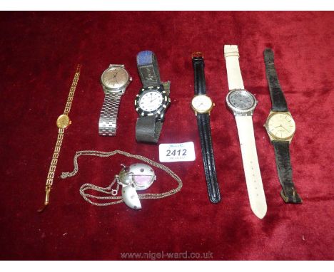 A small quantity of watches including Timex, Imado, Pieve Nicol etc.