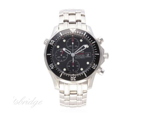 A GENTLEMAN'S STAINLESS STEEL OMEGA SEAMASTER PROFESSIONAL 300M AUTOMATIC CHRONOGRAPH BRACELET WATCH  DATED 2012, REF. 213304