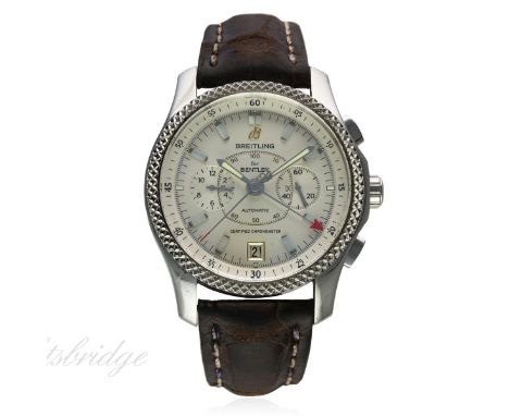 A GENTLEMAN'S STAINLESS STEEL BREITLING FOR BENTLEY MOTORS MARK VI SPECIAL EDITION CHRONOGRAPH WRIST WATCH CIRCA 2005, REF. P