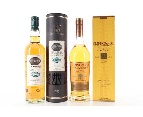 GLENGOYNE 10 YEAR OLD AND GLENMORANGIE 10 YEAR OLD HIGHLAND SINGLE MALT  Both 40% ABV / 70cl  Qty: 2  Founded in 1833, Glengo