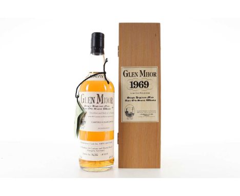 GLEN MHOR 1969 VINTAGE HIGHLAND SINGLE MALT  Mature in cask #1407 / 1409Bottle Number: 1436 / 226545% ABV / 70cl