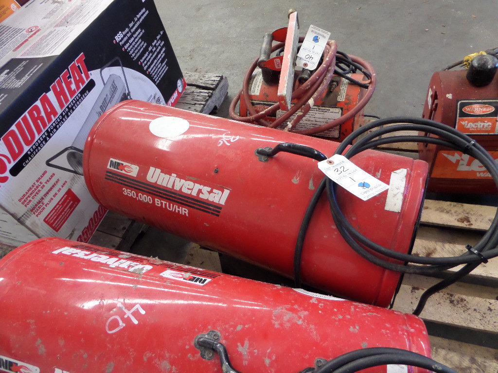 Universal 350,000 BTU/HR Propane Heater