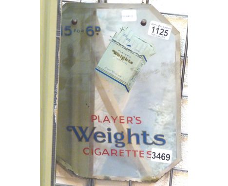ADVERTISING MIRROR. Players advertising mirror