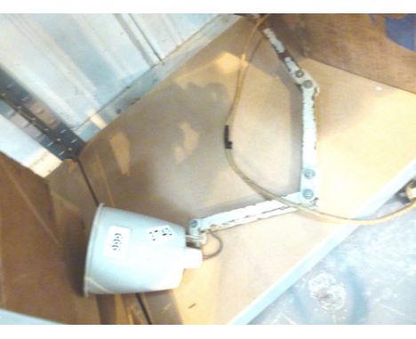 VINTAGE DESK LAMP. Vintage adjustable desk lamp