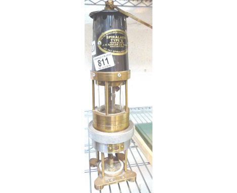 SEWER GAS LAMP. Spiralarm Type S sewer gas detection lamp