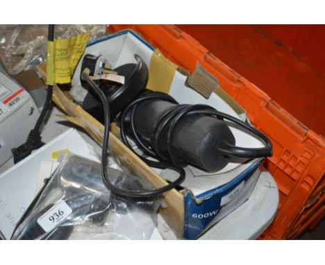 An angle grinder in original box