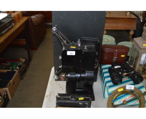 A Kodak projector in fitted case