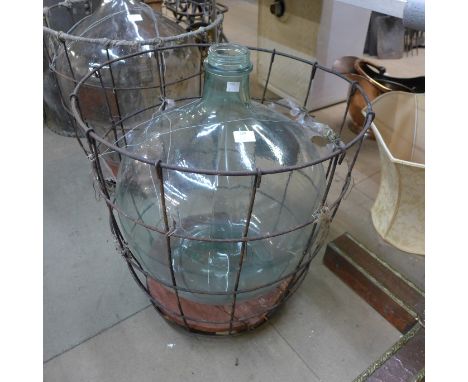 A vintage carbouy 