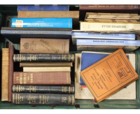 A SELECTION OF VINTAGE MOTORING RELATED ENGINEERS REFERENCE BOOKS AND GUIDES