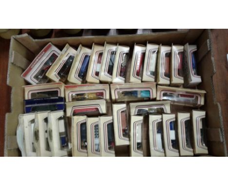 A box of 'Mostly Days Gone' model diecast cars