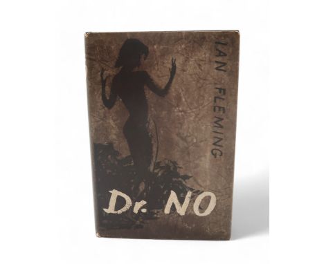 Fleming (Ian)&nbsp;Dr No Jonathan Cape, London, 1958, 12mo, first edition, second state, the black cloth upper clover having 