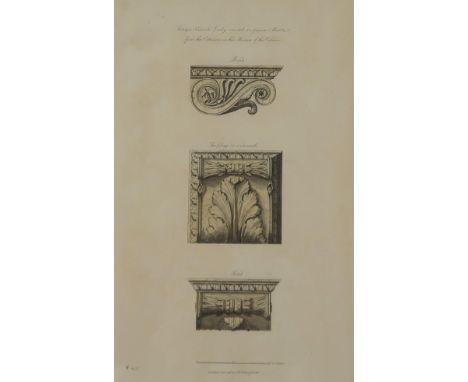 CHARLES HEATHCOTE TATHAM (ENGLISH 1772-1842) &nbsp;ANTIQUE CONSOLE FINELY EXECUTED IN PARIAN MARBLE FROM THE COLLECTION IN TH
