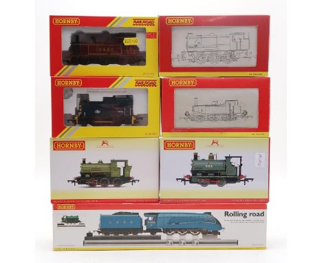 Hornby 00-gauge R3615 Peckett W4 0-4-0 Works Peckett '560', R2151B LMR Class J94 W.D. Austerity 'McMurdo', R2216 K &amp; ESR 