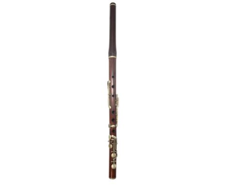 A Rosewood Three-Section Flute Condition Report:Available upon request