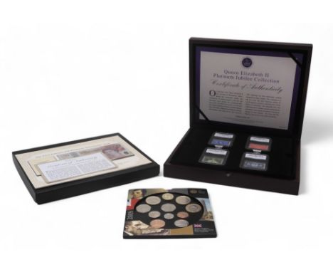 Elizabeth II&nbsp;(1952-2022)&nbsp; The First Polymer Banknote £50 bearing post mark 23 June 2021 and COA C45-0281 together w