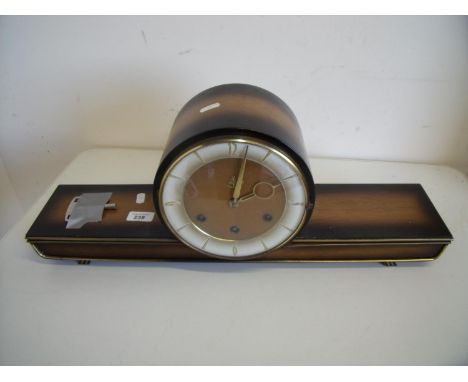 Deco style Keruhr mantel clock with chiming movement 