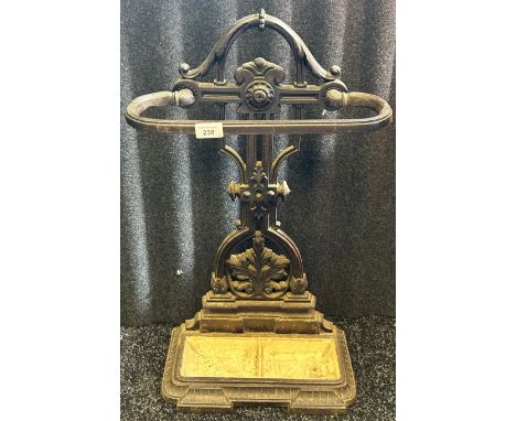 Antique cast iron stick stand [71x39cm] 