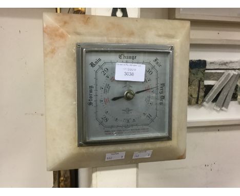 Marble barometer 