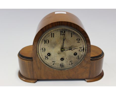 Early 20th Century mahogany mantle clock