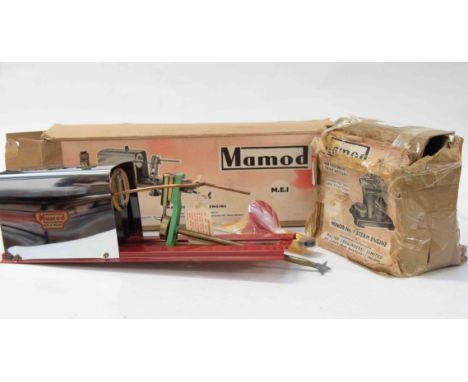 Mamod M.E.1 Marine Steam Engine boxed, and a Mamod No.1 Steam Engine boxed.