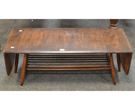 An Ercol 456 extending coffee table, blue label