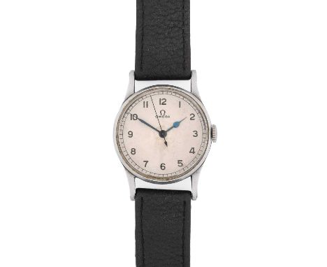 Omega: A World War II Air Ministry Pilot's Wristwatch, signed Omega, ref:2292, circa 1943, (calibre 30T2 SC) manual wound lev
