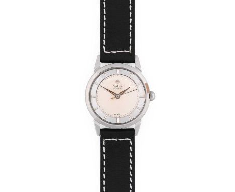 Zodiac: A Stainless Steel Centre Seconds Wristwatch, signed Zodiac, model: Glorious, ref: 771, 1950's, (calibre 1094) manual 