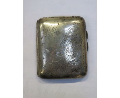SILVER CIGARETTE CASE