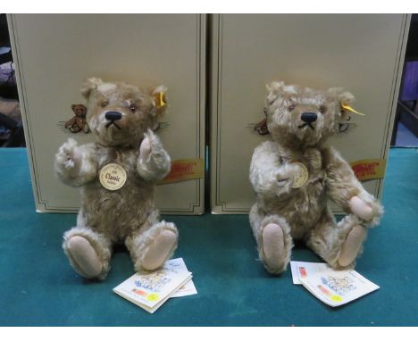 TWO BOXED STEIFF 1920 CLASSIC BEARS 