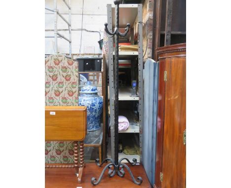 VICTORIAN CAST IRON COAT/HAT STAND 