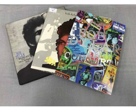 BOB DYLAN BIOGRAPH AND THE BOOTLEG SERIES VOLUMES 1-3 LP COLLECTIONS
with Bob Dylan in concert programme