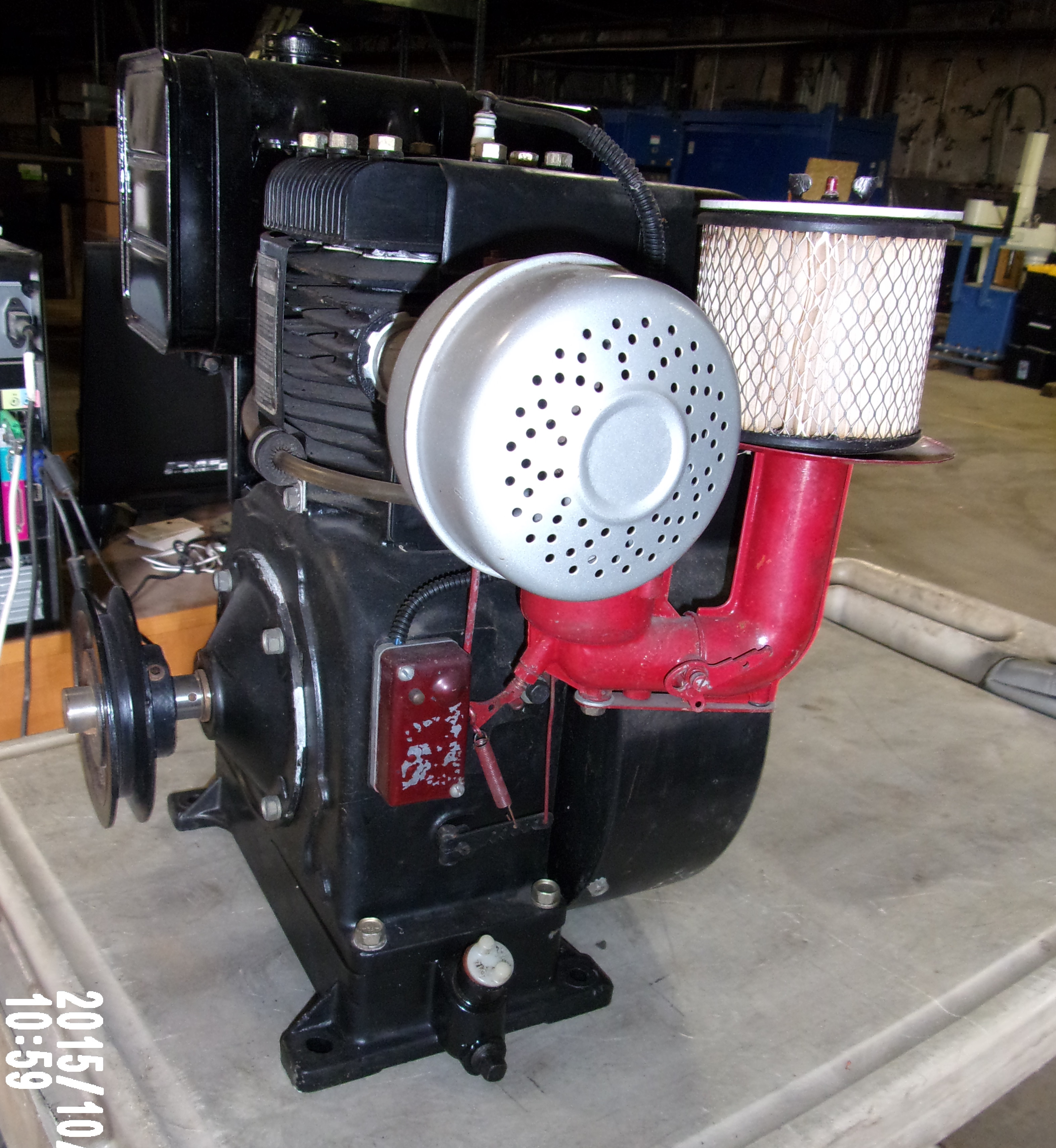 Vintage Briggs & Stratton Engine 9 HP, Rebuilt more than 20yrs ago been