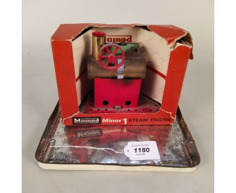 A boxed Mamod Minor 1 steam engine