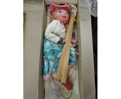 A Pelham puppet Dutch girl, boxed