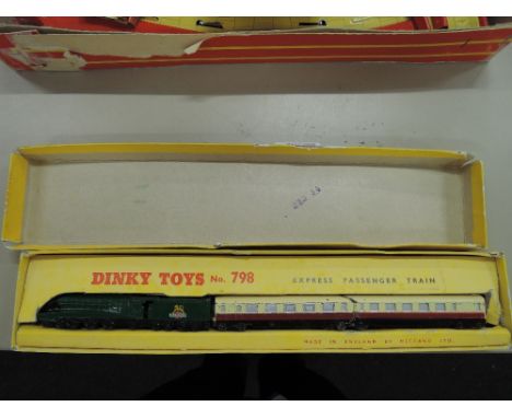 A Dinky Toys die-cast Express passenger train, boxed 798