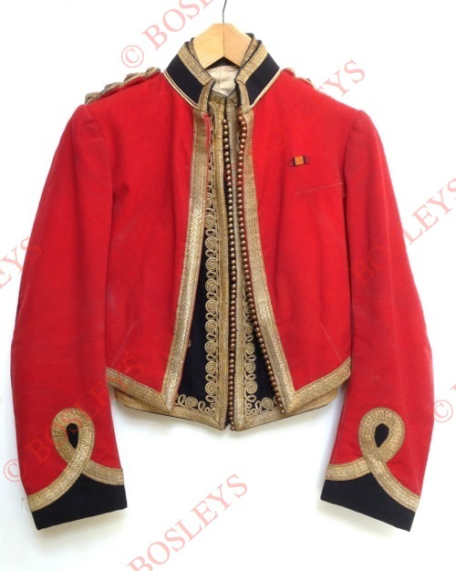 Lothians and Berwickshire Yeomanry Officer’s Victorian Mess Dress. A ...