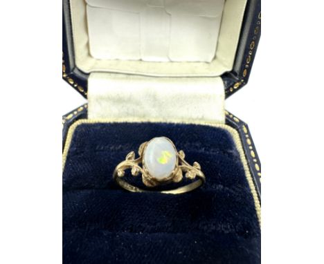 9ct Gold Opal  Dress Ring (1.5g) 