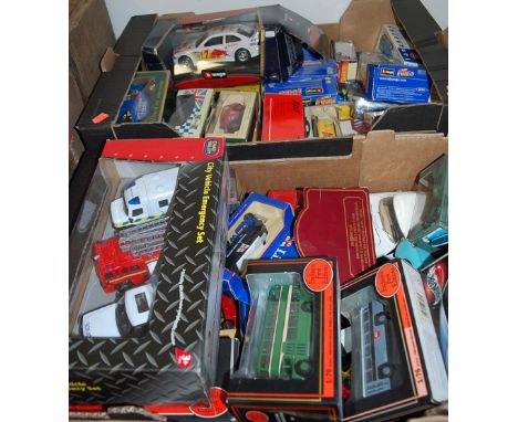 A quantity of boxed diecast models, to include EFE, Hot Wheels, Chad Valley, Days Gone etc
