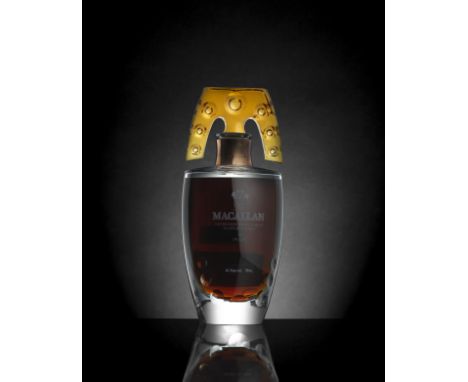  The Macallan Lalique-55 year old Distilled and bottled by The Macallan Distillers Ltd.Decanter 412 of 420. In presentation c