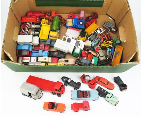 Collection of Playworn Dinky, Corgi, Matchbox, Norev, Shuco,  Britains, Merit etc. 