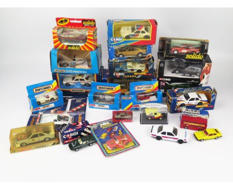 Collection of Mostly Boxed Matchbox, Corgi, Norev, Tomica, Solido etc. 