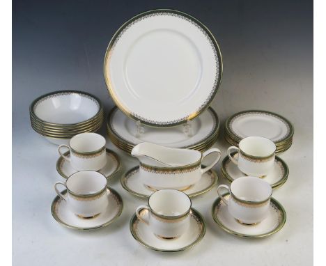A Royal Albert 'Kensington' pattern part dinner and tea service. 