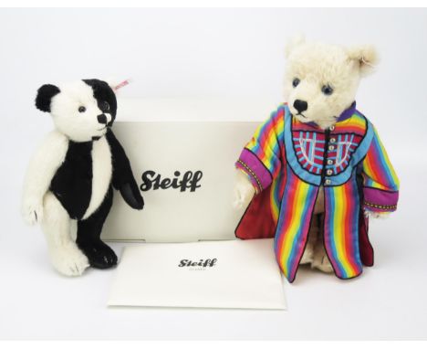 Steiff Teddy Bear Limited Edition Pair - (1) Joseph and his Technicoloured musical bear with certificate and box 037238 (0195