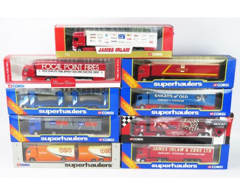 Corgi Superhaulers Group of 9 - as new in boxes 