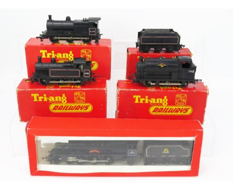 Triang Railways OO Gauge Steam Loco Group - (1) R50 4-6-2 "Princess Victoria" and Tender, (2) R52 0-6-0 Class 3F Tank, R153 0