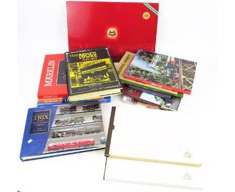 Collection of Model Railway and Railwayana Books and Brochures including The Bassett Lowke Story - Roland Fuller, Bassette Lo