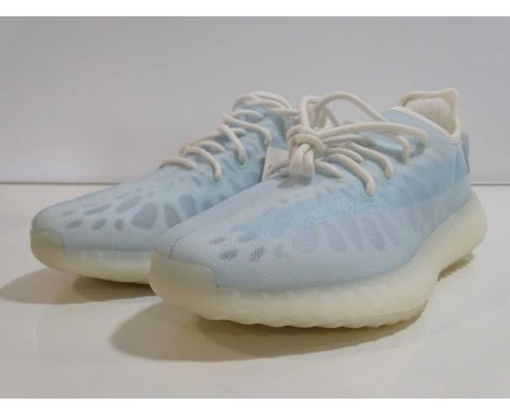 ADIDAS - Yeezy Boost 350 V2 Trainers - UK8  /  US8.5 - Mono Ice 8 (Light Blue) - BNIB